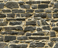 Black Ashlar Rock Wall background
