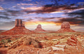 Cool Desert Sky terrarium background