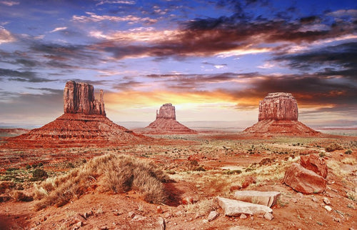 Cool Desert Sky terrarium background