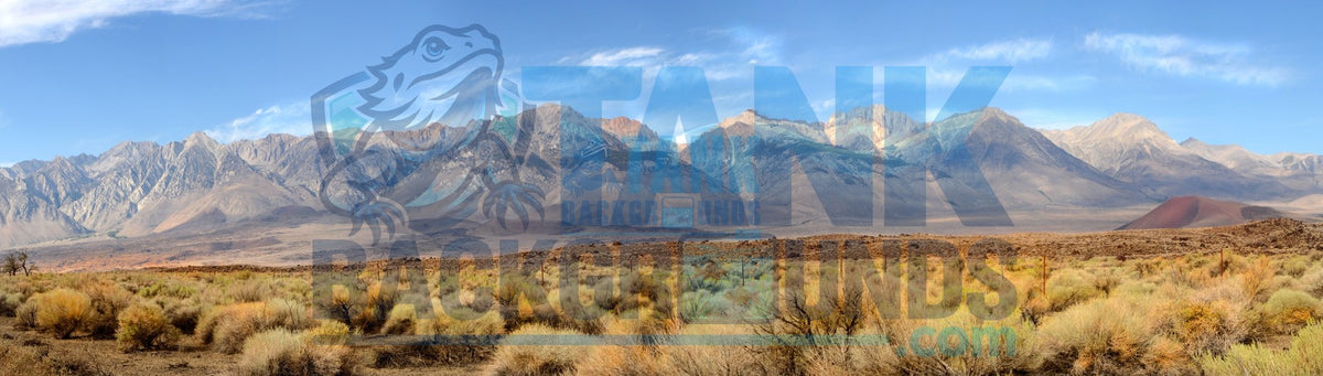 Sierra Desert Mountains Panoramic