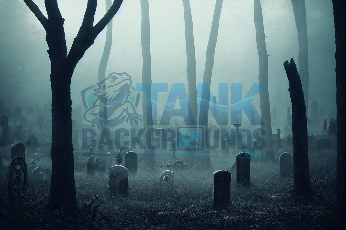 Spooky & Misty Graveyard