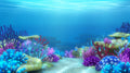 Vibrant Coral Garden
